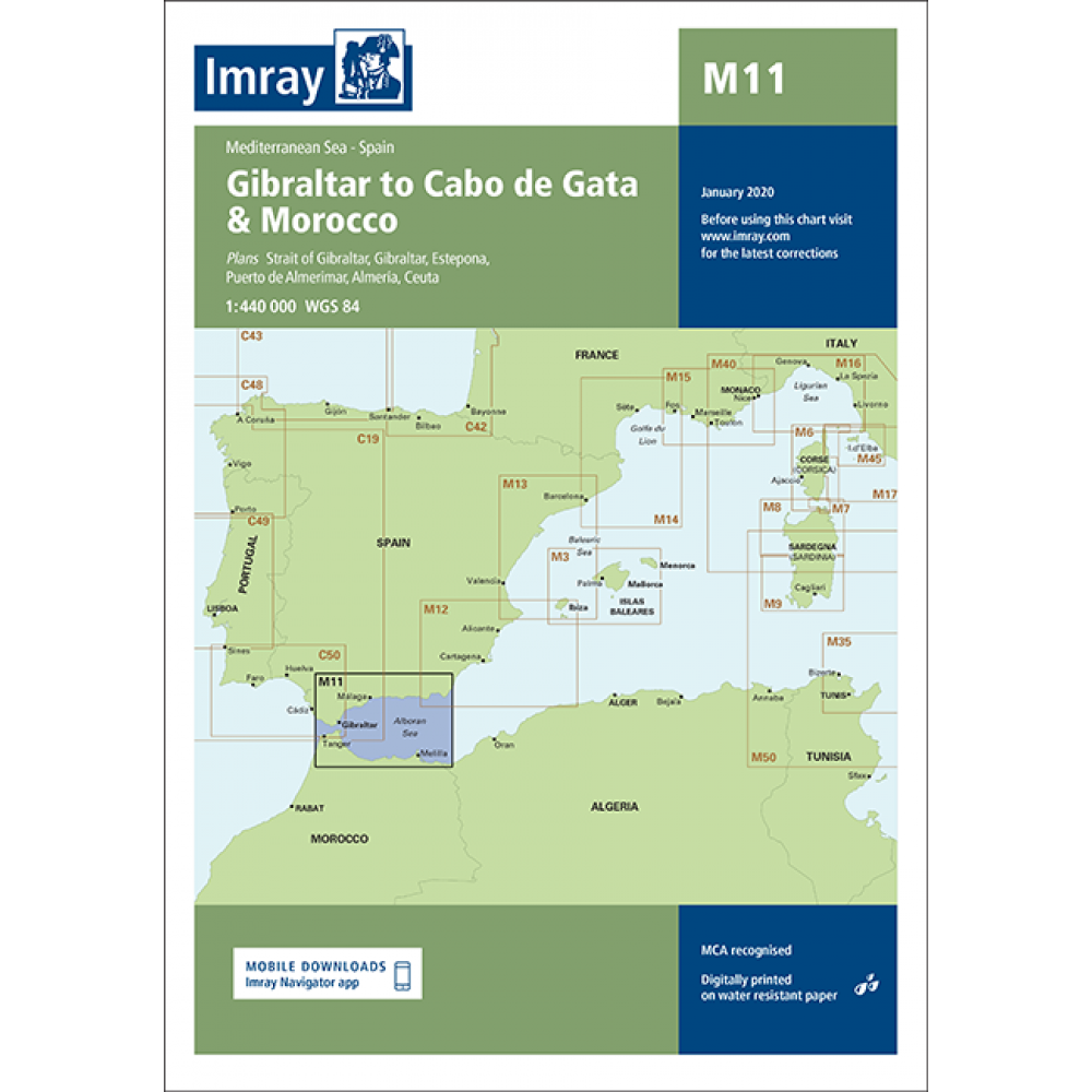 M11 Gibraltar to Cabo de Gata and Morocco